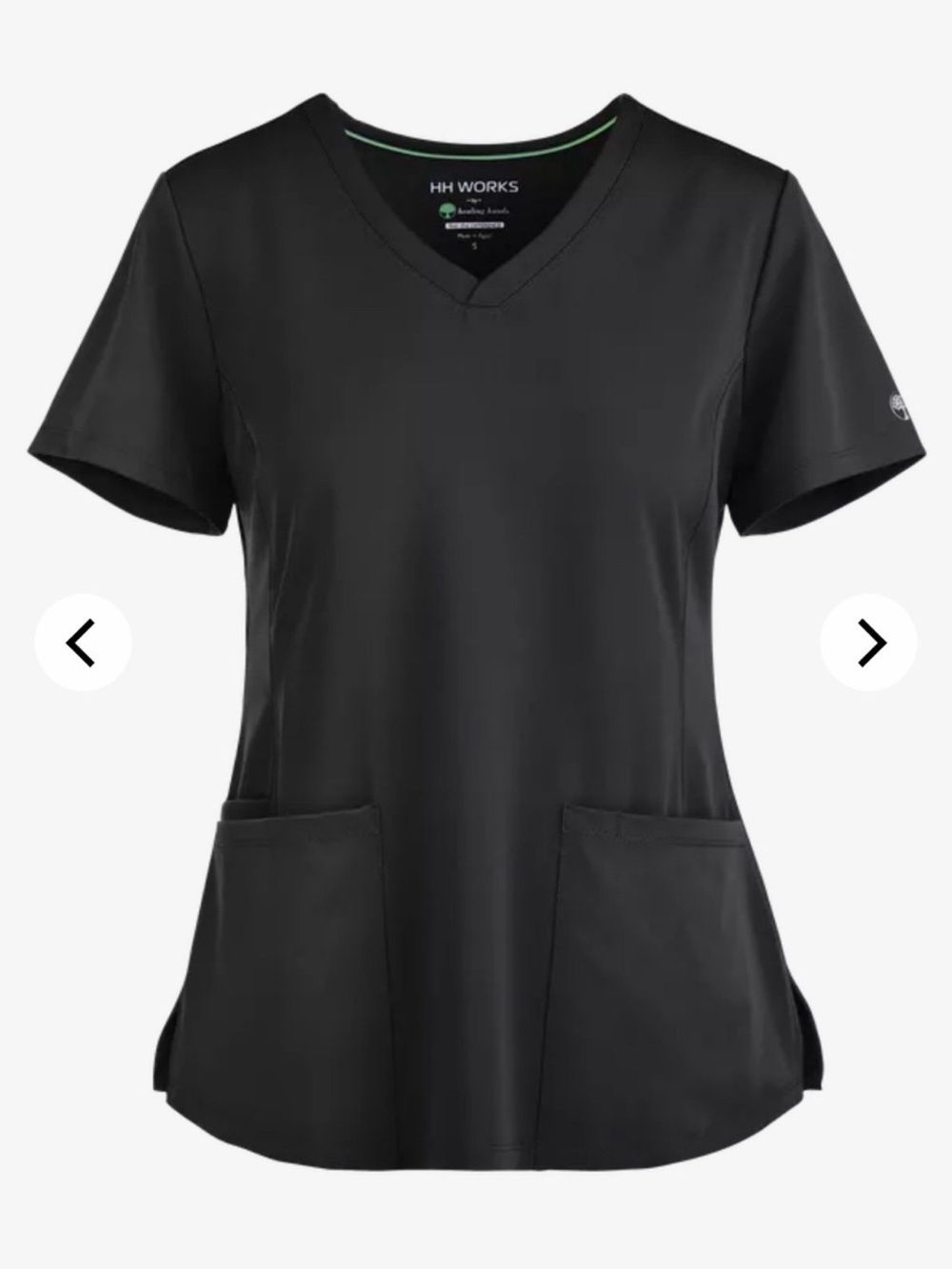 NWT Healing Hands Scrub Top